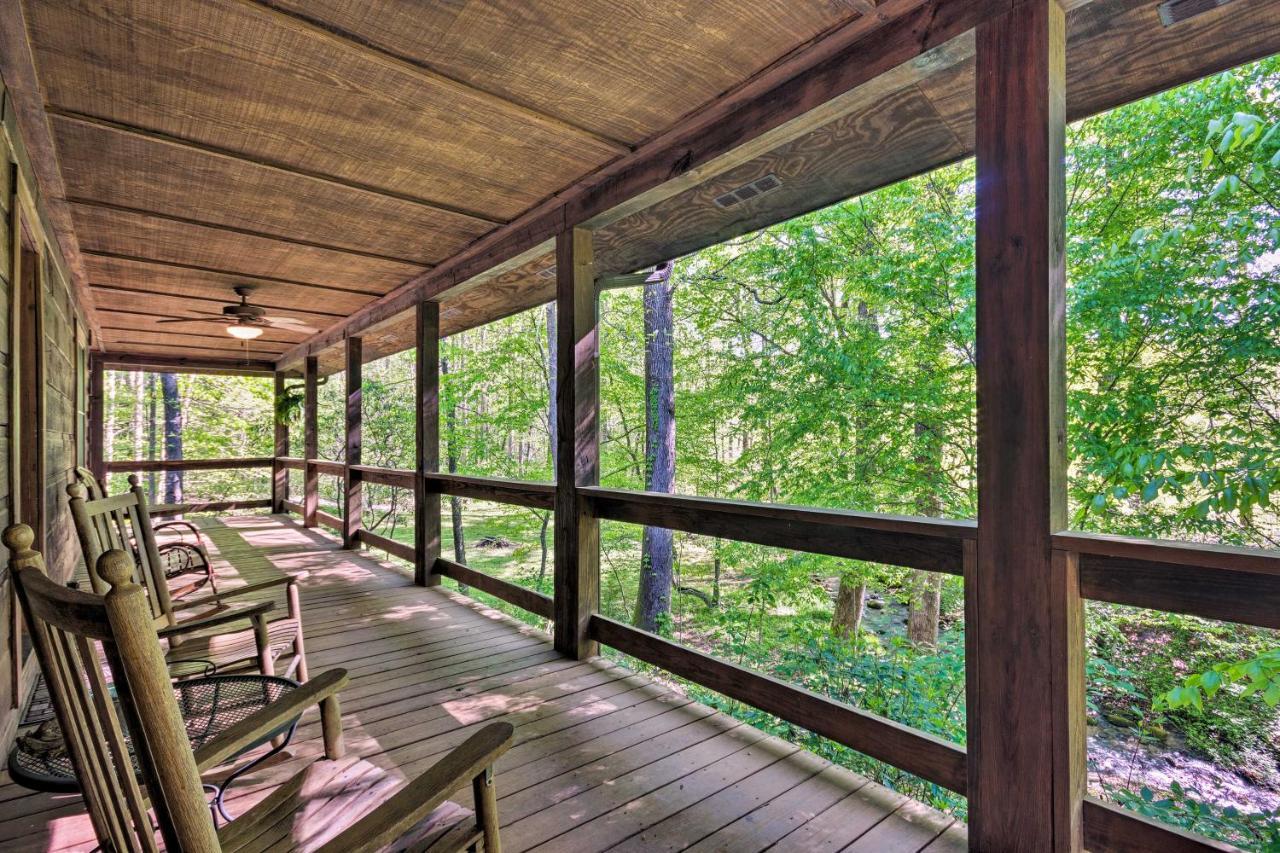 Creekside Marietta Cabin Retreat With Fire Pit! Slater-Marietta Exteriör bild