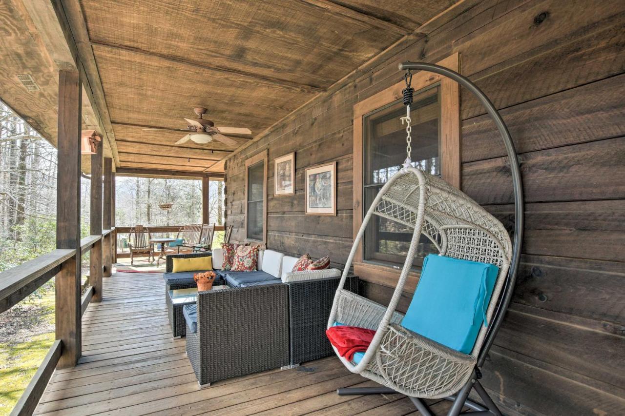 Creekside Marietta Cabin Retreat With Fire Pit! Slater-Marietta Exteriör bild