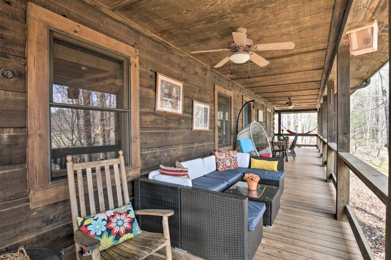 Creekside Marietta Cabin Retreat With Fire Pit! Slater-Marietta Exteriör bild